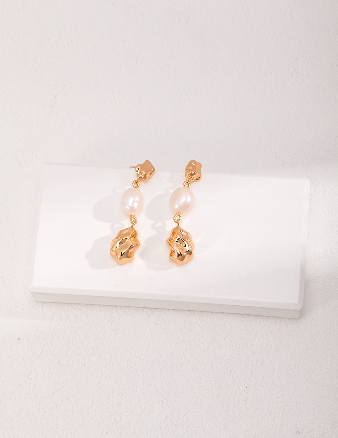 Baroque Pearl Drop Earrings