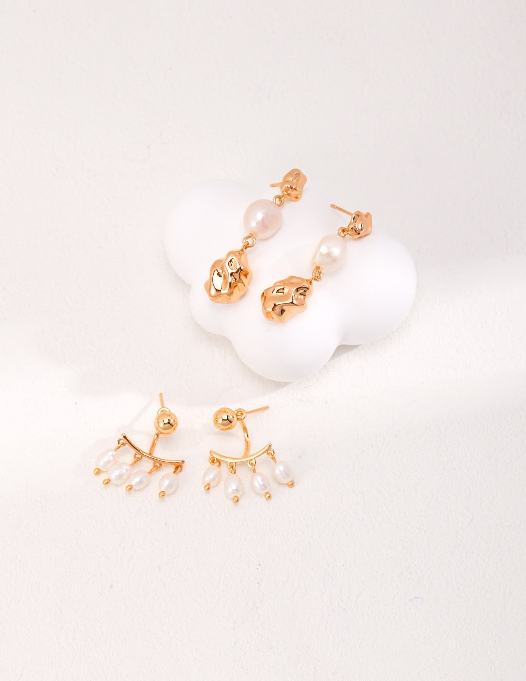 Baroque Pearl Drop Earrings