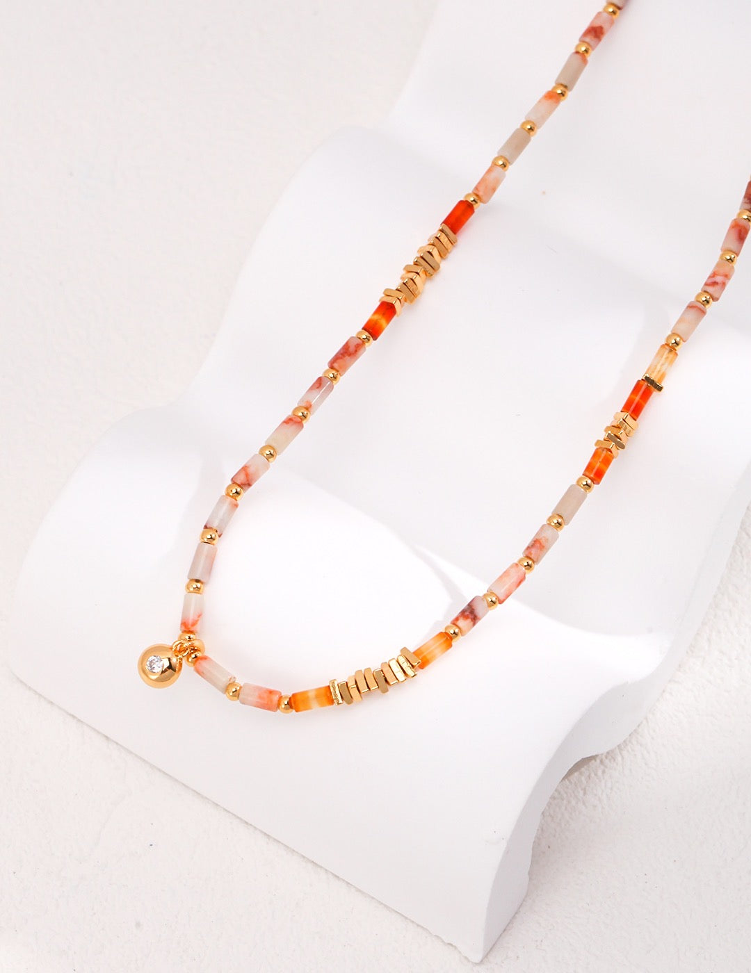 Small Fresh Beaded Neck - YIN BEAUTY