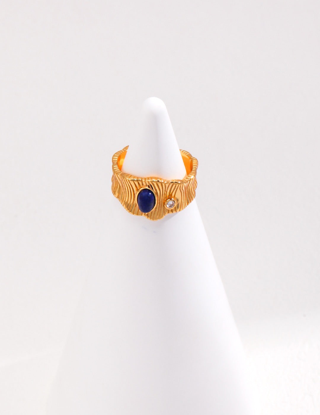 Blue Lapis Lazuli Ring - YIN BEAUTY