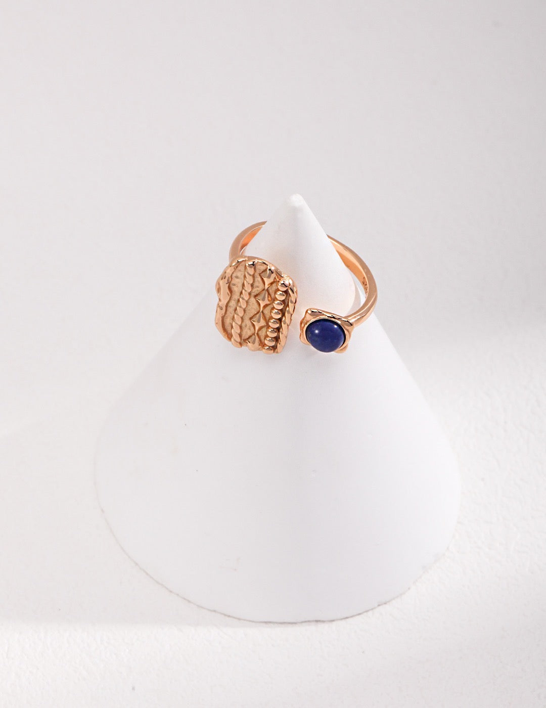 Sterling Silver Lapis Lazuli Ring - YIN BEAUTY