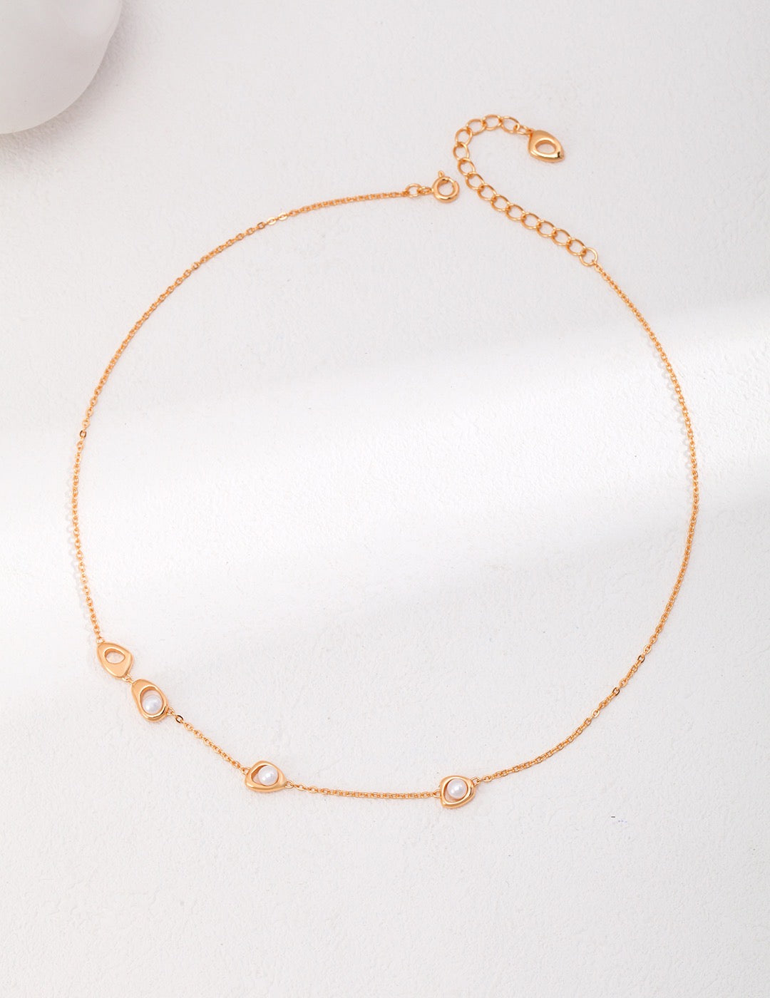 Simple Pearl Necklace - YIN BEAUTY