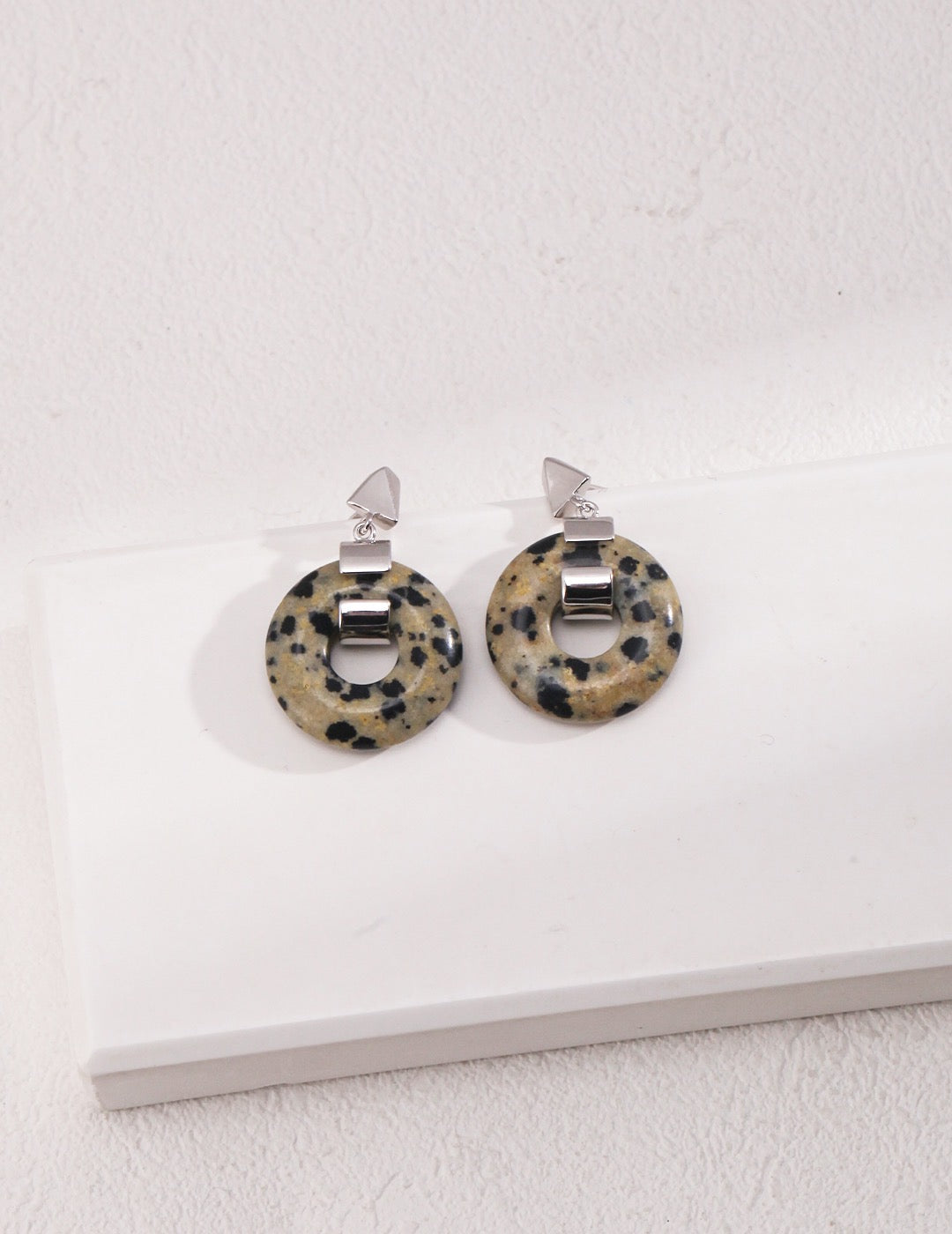 Speckled Stone Earring - YIN BEAUTY