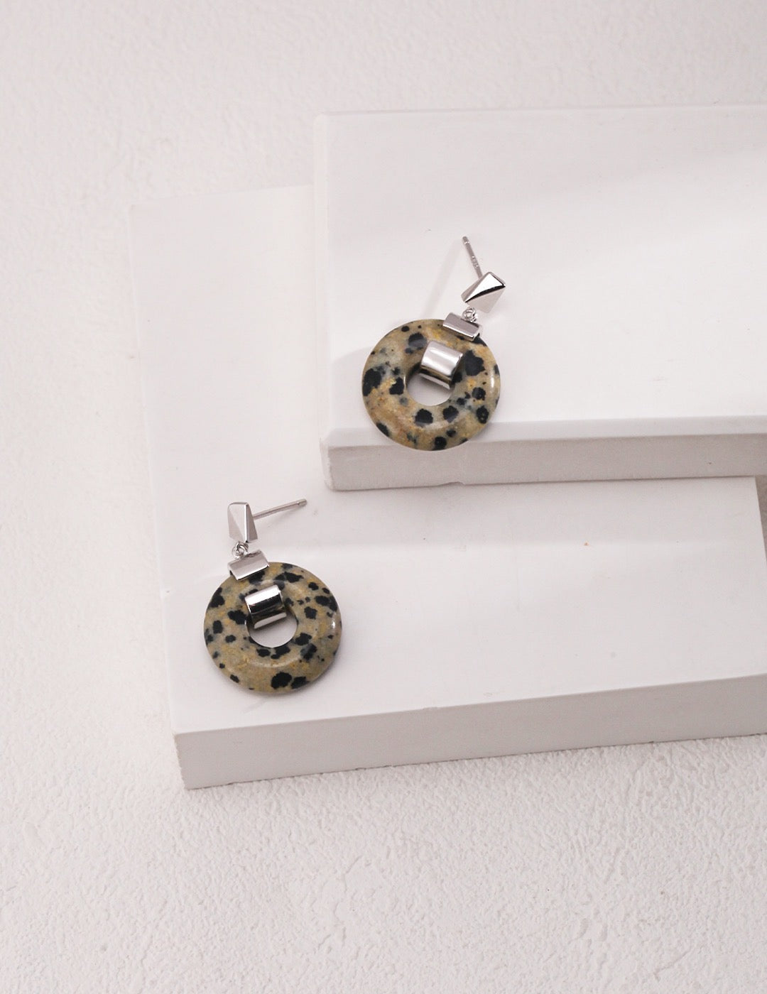 Speckled Stone Earring - YIN BEAUTY