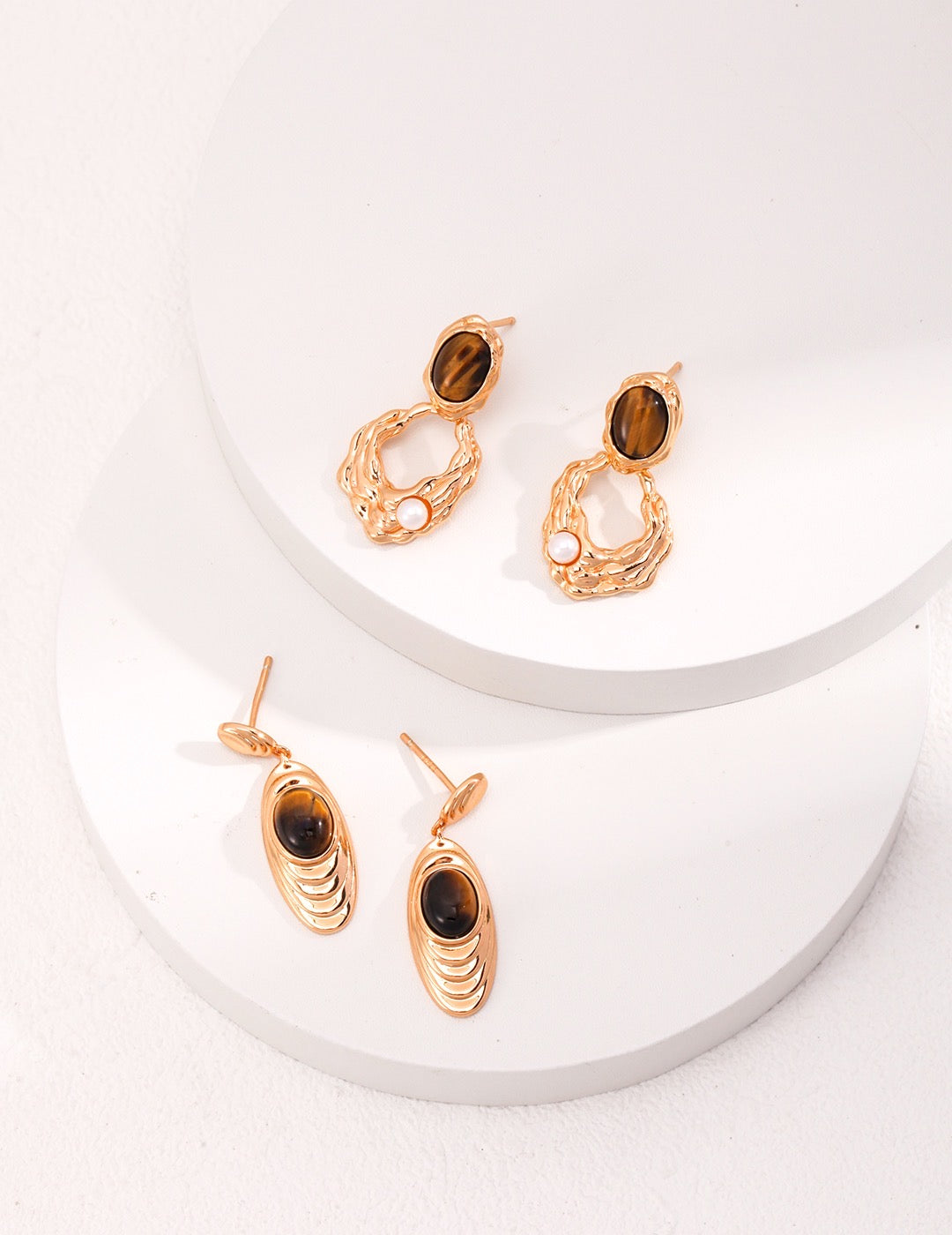 Tiger's Eye Earrings