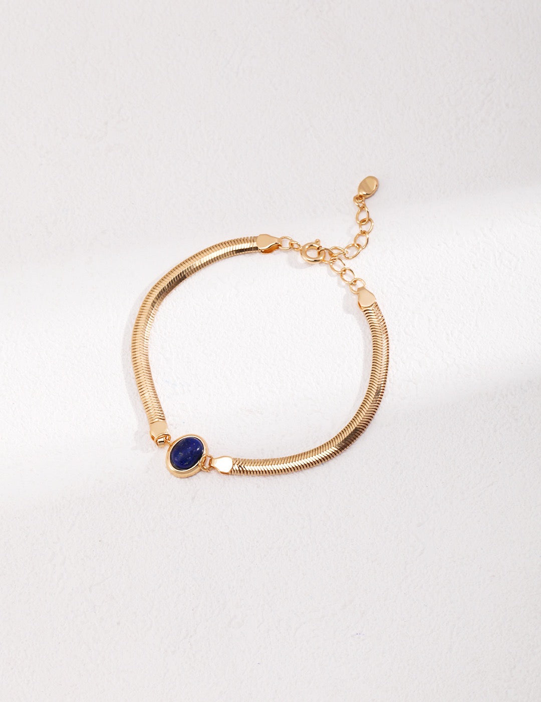 Natural Lapis Lazuli / Tiger Eye Stone Temperament Bracelet