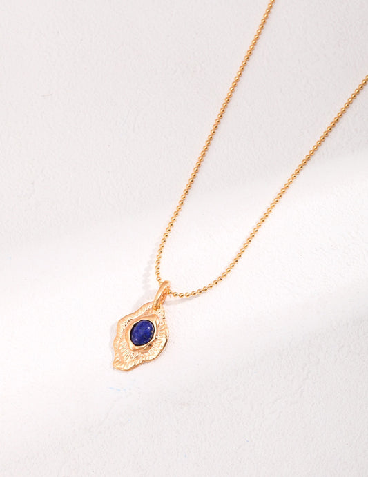 Sterling Silver Lapis Lazuli Necklace