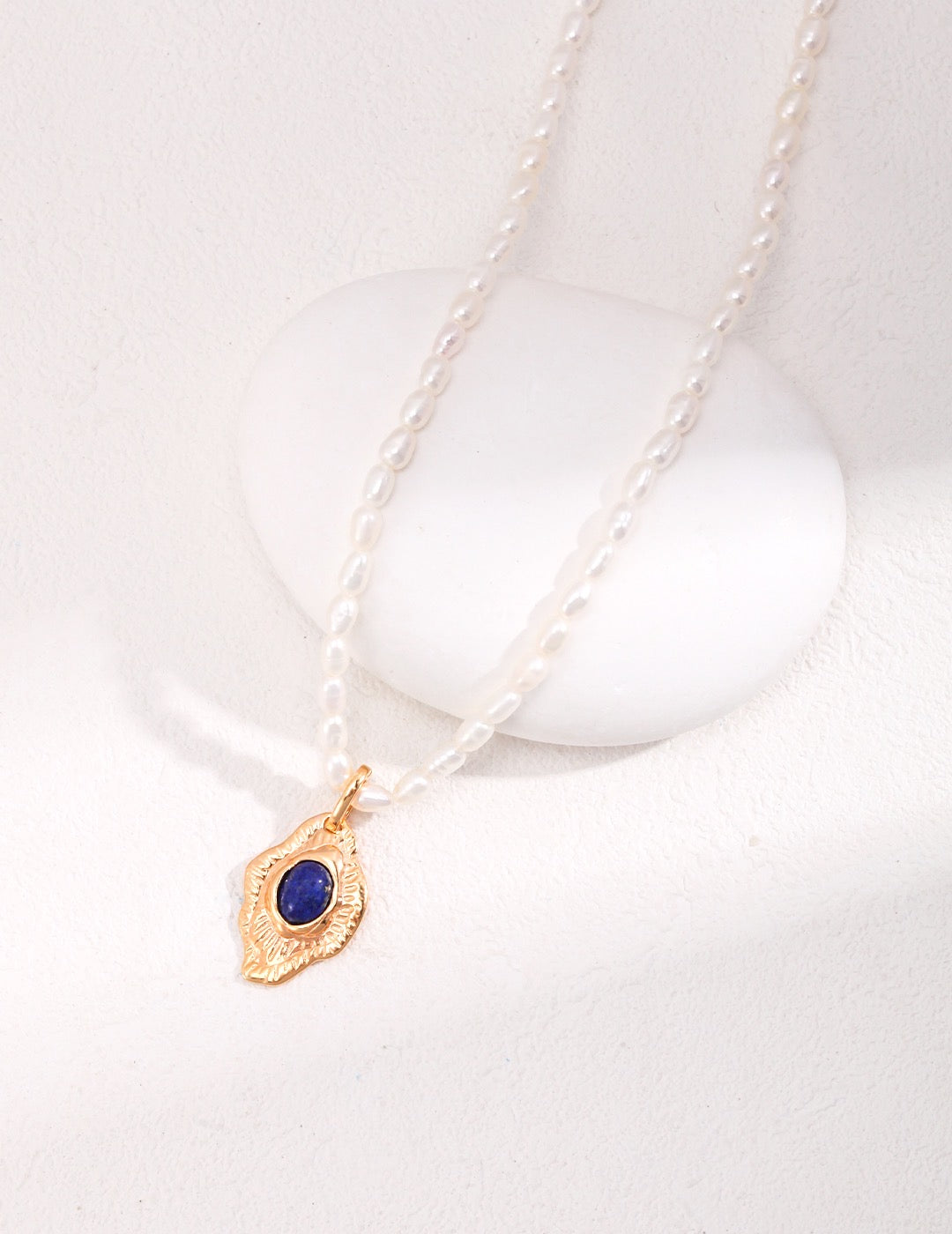 Sterling Silver Lapis Lazuli Necklace