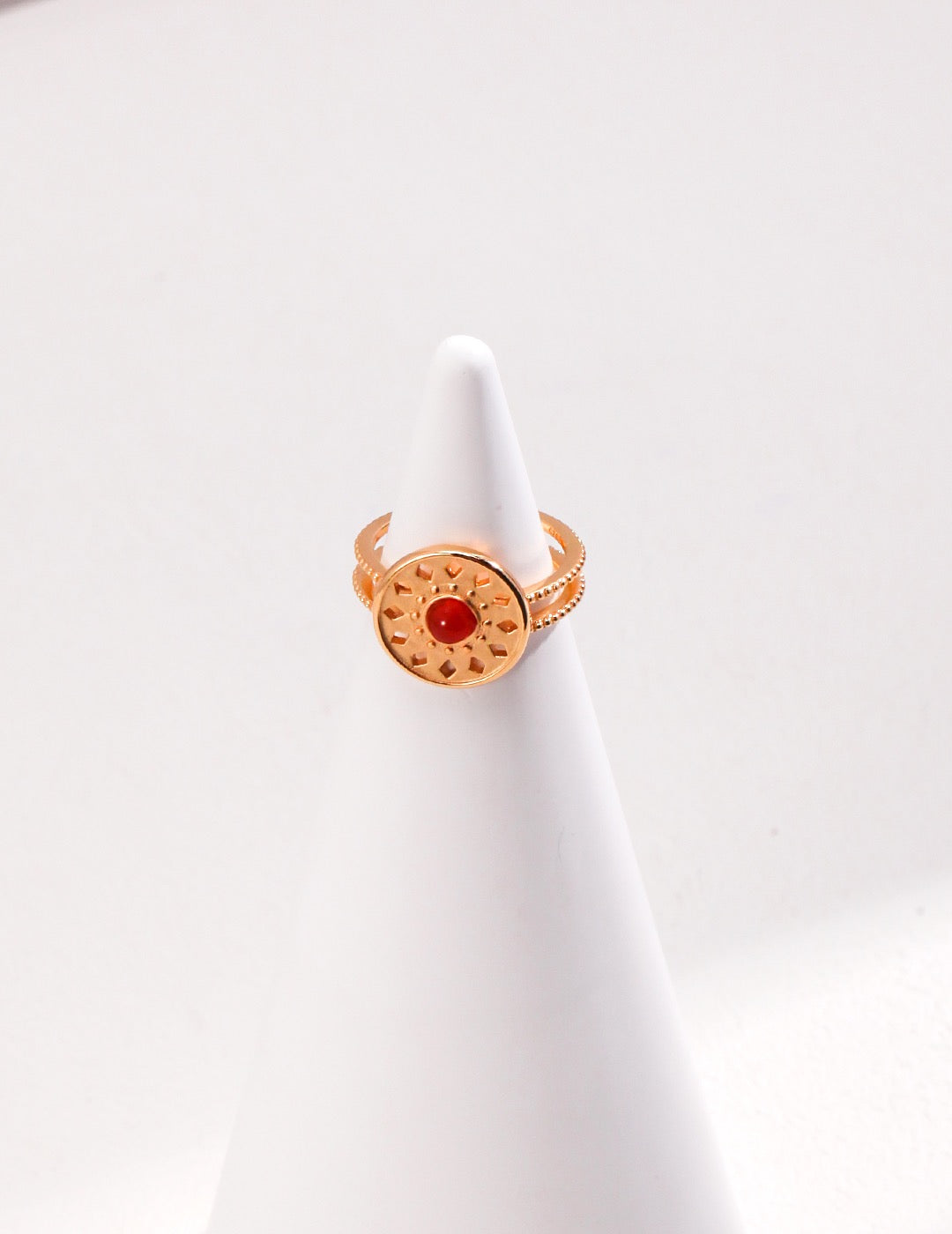 Red Onyx Ring - YIN BEAUTY